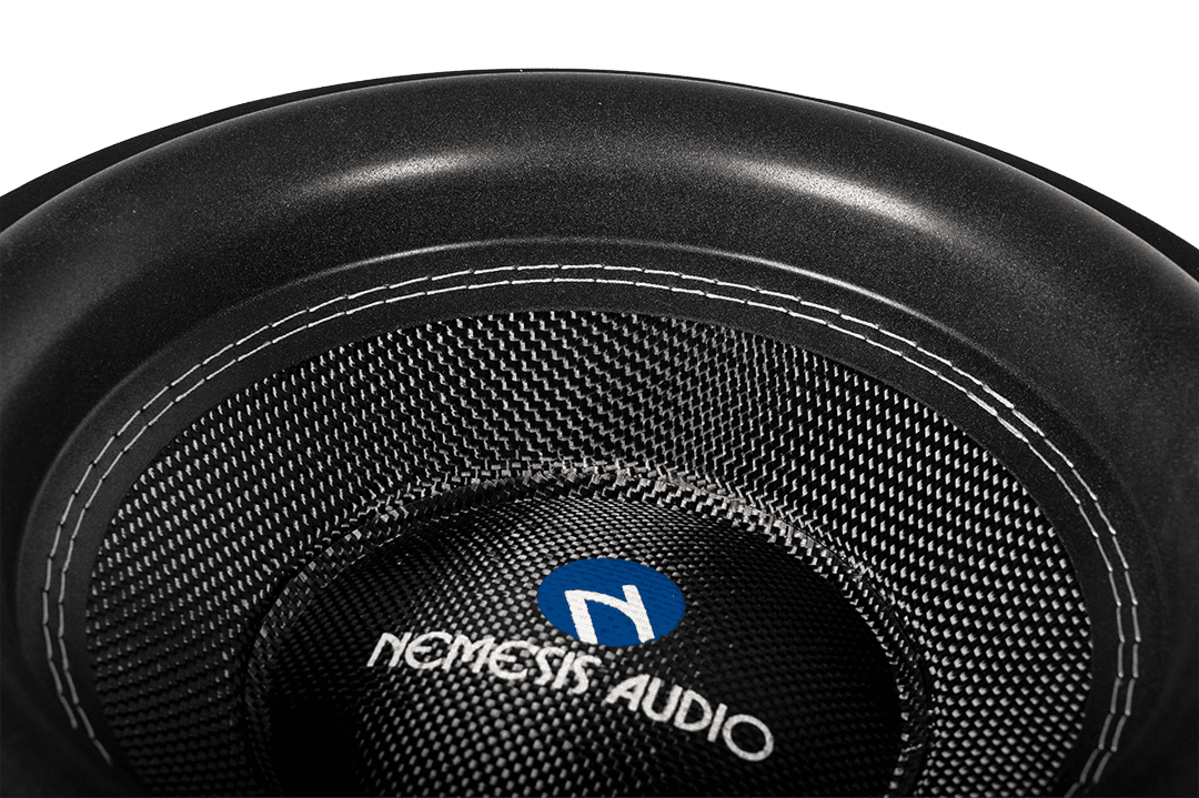 Nemesis Audio - NA-12M D4 12″ dual 4-Ohm car audio Mystical Series subwoofer. High power handling and clean projection for competition builds.