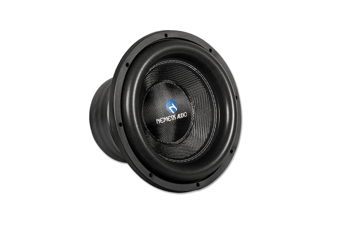 Nemesis Audio - NA-12M D4 12″ dual 4-Ohm car audio Mystical Series subwoofer. High power handling and clean projection for competition builds.
