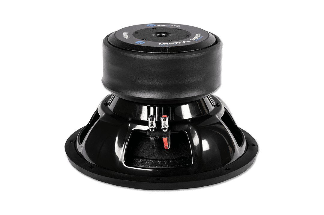 Nemesis Audio - NA-12M D4 12″ dual 4-Ohm car audio Mystical Series subwoofer. High power handling and clean projection for competition builds.