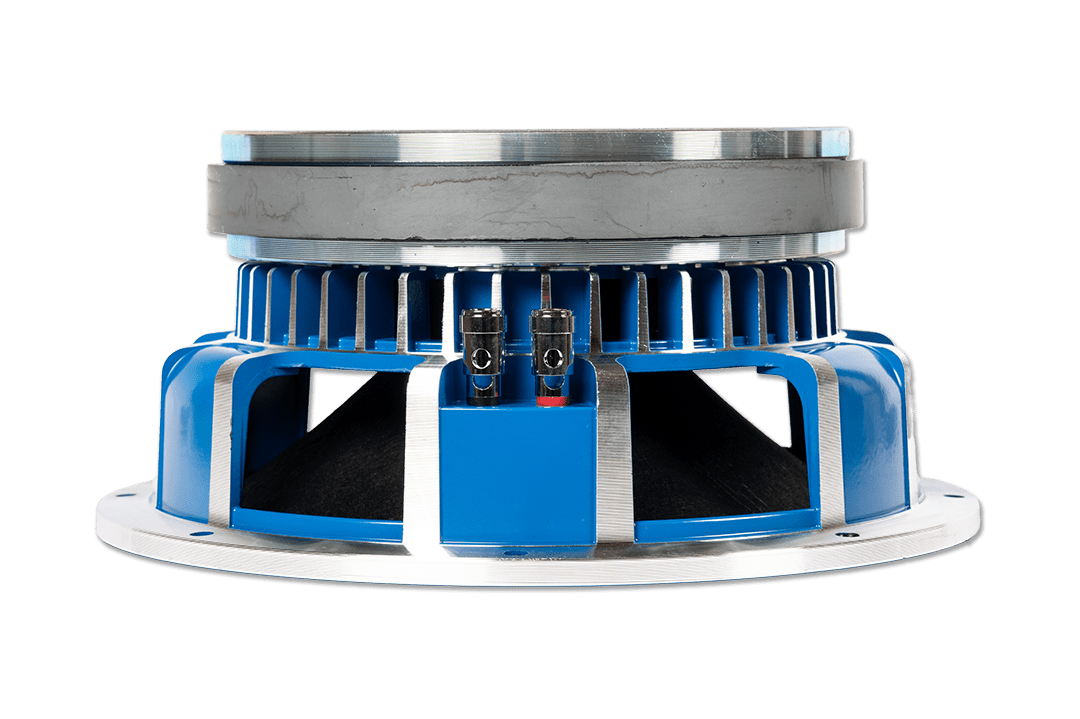 Nemesis Audio - COL-10MR 10″ midrange speaker rated 500W RMS / 1000W peak. High-sensitivity design with a 3″ coil for loud, clear mids.