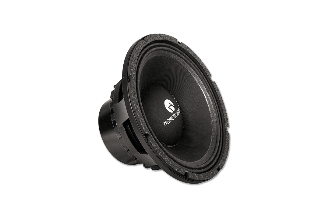 Nemesis Audio -  NEO-10MB - 10″ midbass speaker, 750W RMS. neodymium motor. Lightweight, high-efficiency design with extended range.