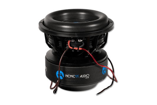 Nemesis Audio -  TEAM-12 V.2 - 12″ High Performance Subwoofer, 4500W RMS. Carbon fiber cone, 4.5″ voice coil, and massive 654 oz magnet.