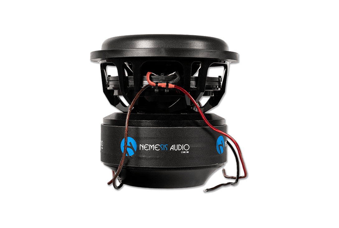 Nemesis Audio -  TEAM-12 V.2 - 12″ High Performance Subwoofer, 4500W RMS. Carbon fiber cone, 4.5″ voice coil, and massive 654 oz magnet.