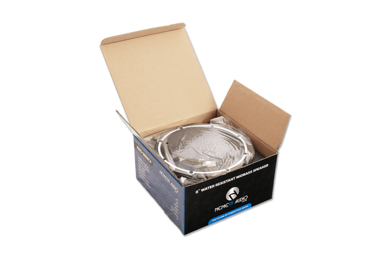 Nemesis Audio  - NEO-MB8CF 8″ Water Resistant Neodymium Midbass Speaker – 700W Max