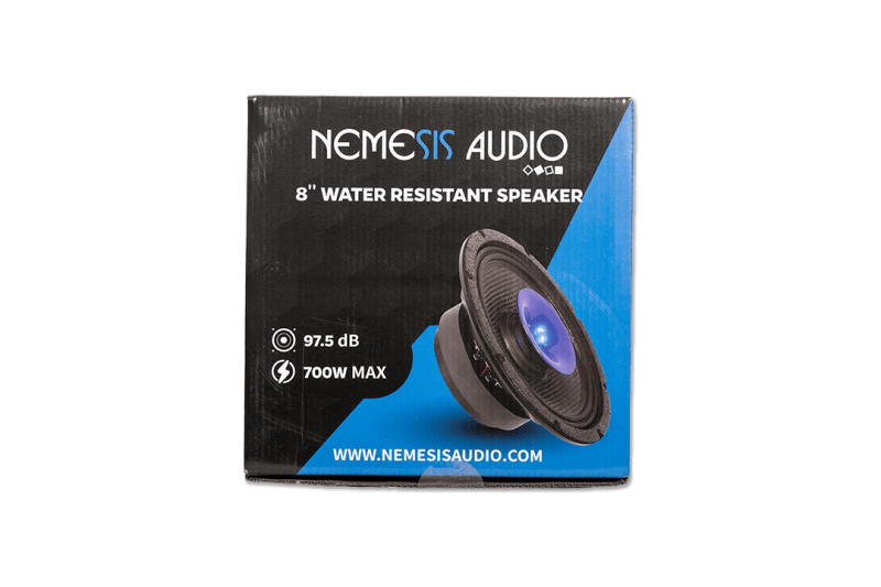 Nemesis Audio  - CXH-8WTR 8″ Water Resistant Pro Audio Midrange Speaker – 700W Max