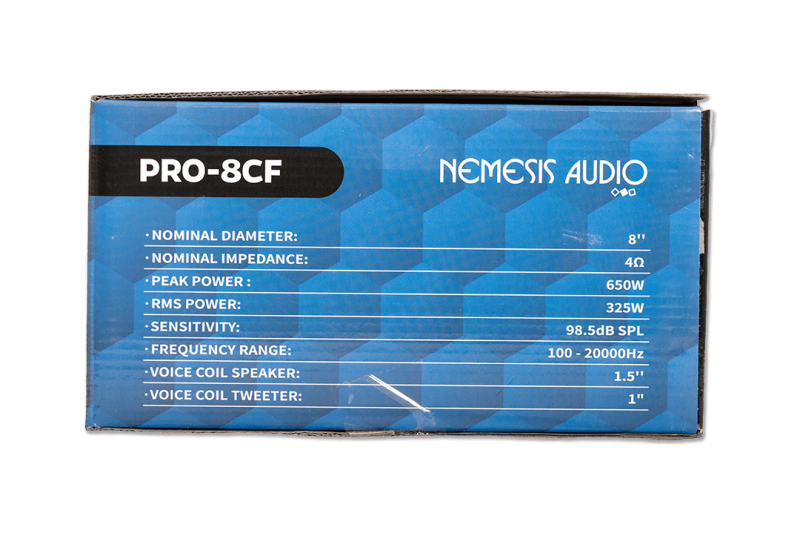 Nemesis Audio - PRO-8CF 8″ Water Resistant Pro Audio Midrange Speaker – 650W Max