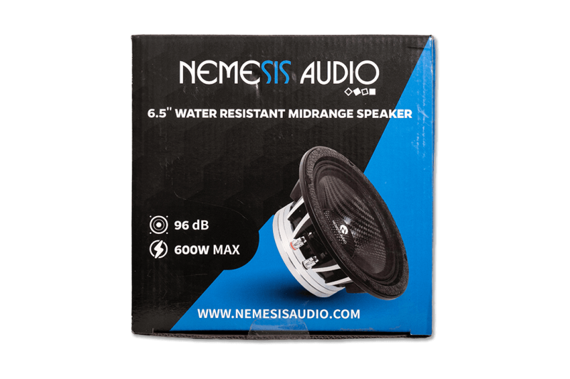 Nemesis Audio  - NEO-MR65CF 6.5″ Water Resistant Neodymium Midrange Speaker – 600W Max