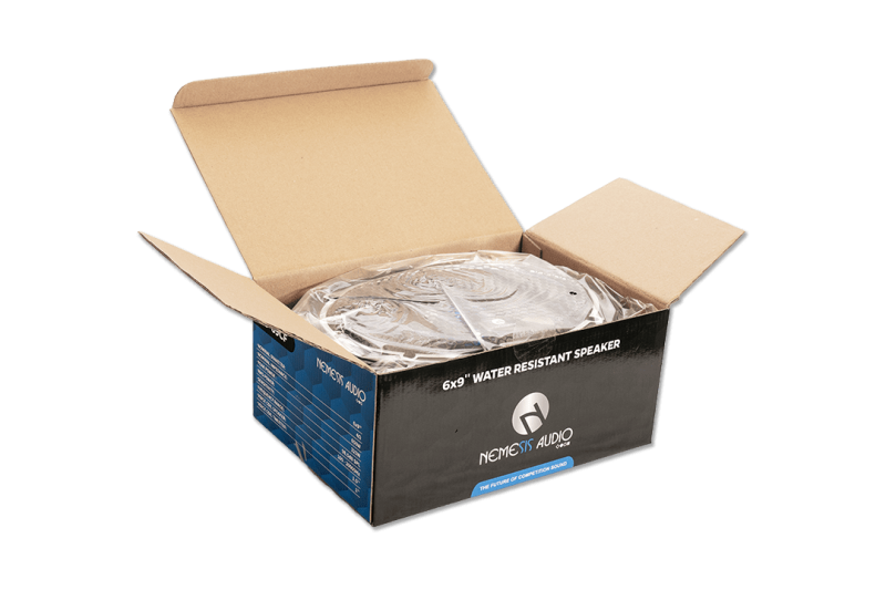 Nemesis Audio  - PRO-69CF 6×9″ Water Resistant Pro Audio Midrange Speaker – 650W Max