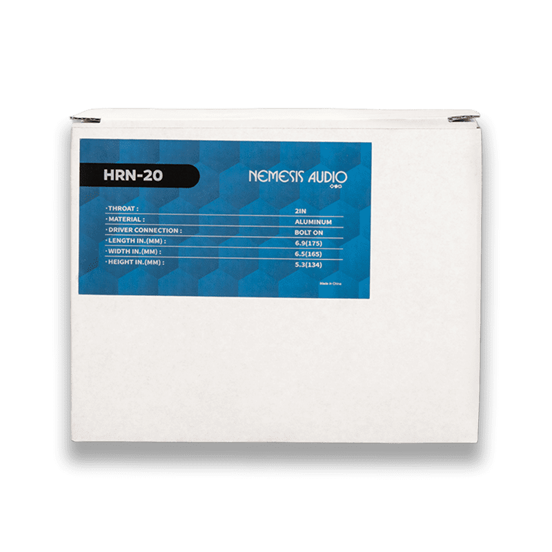 Nemesis Audio | HRN-20 | 2″ | Aluminum Bolt-On Pro Audio Horn Throat