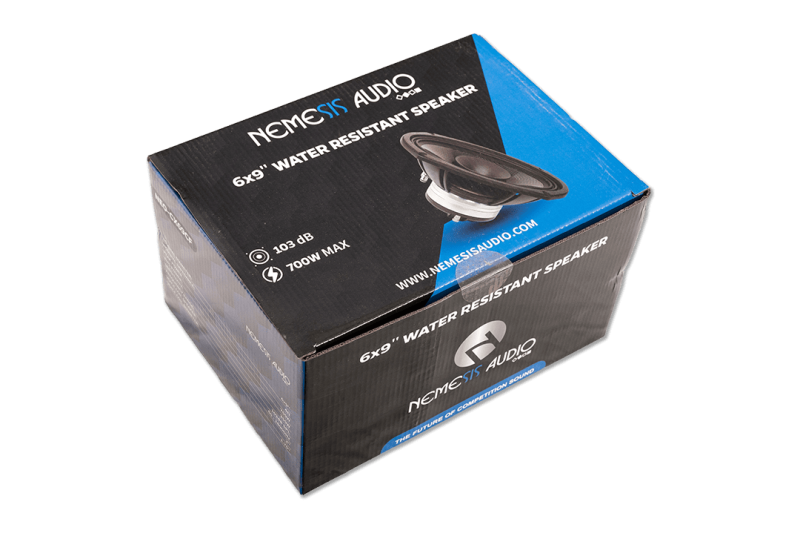 Nemesis Audio  - NEO-CX69CF 6×9″ Water Resistant Neodymium Coaxial Midrange Speaker – 700W Max