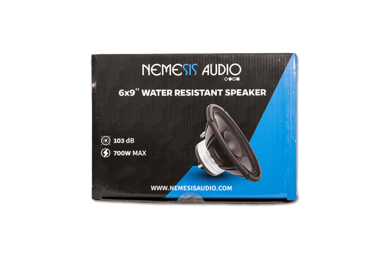 Nemesis Audio  - NEO-CX69CF 6×9″ Water Resistant Neodymium Coaxial Midrange Speaker – 700W Max