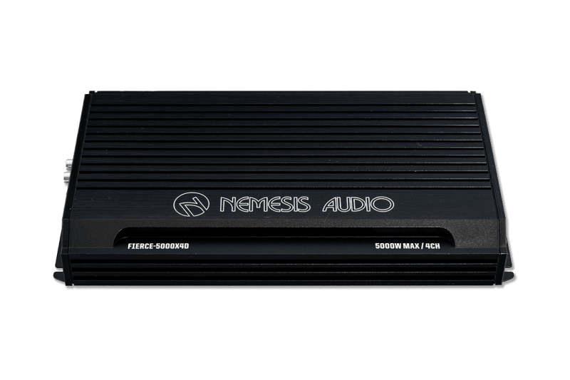Nemesis Audio  - FIERCE-5000X4D 5000W Max 4-Channel High-Efficiency Digital Amplifier