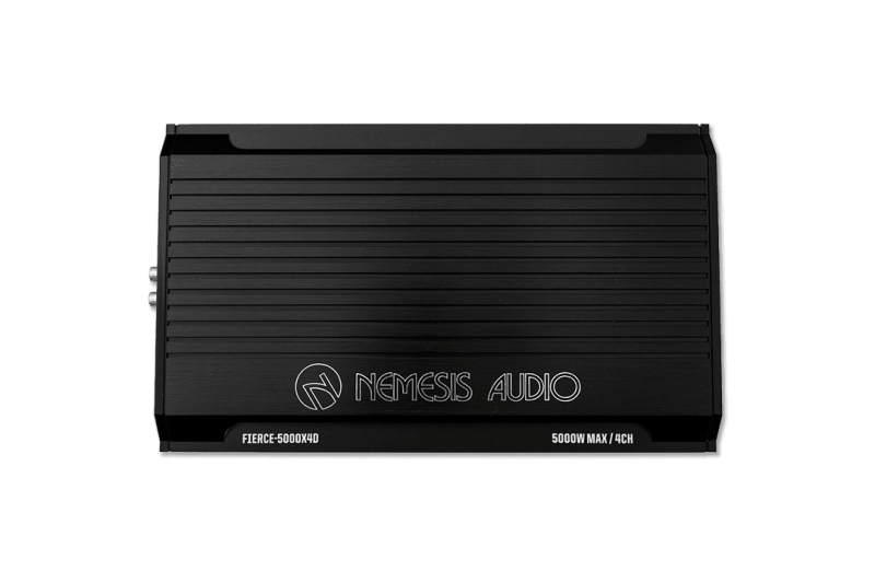 Nemesis Audio  - FIERCE-5000X4D 5000W Max 4-Channel High-Efficiency Digital Amplifier