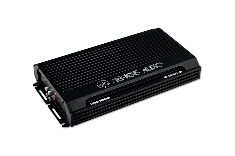 Nemesis Audio  - FIERCE-5000X4D 5000W Max 4-Channel High-Efficiency Digital Amplifier
