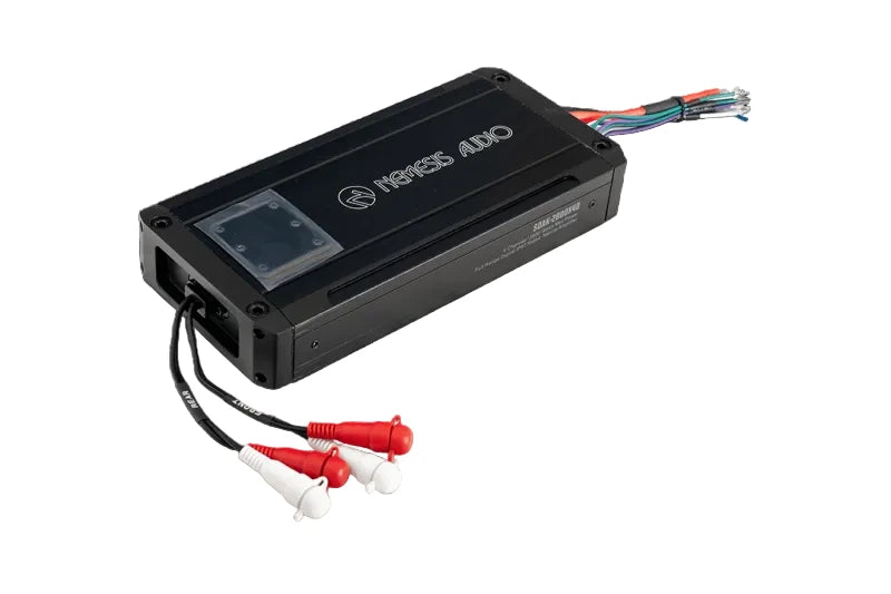Nemesis Audio  - SOAK-2800X4D IP67 Waterproof 4-Channel Marine Amplifier – 2800W Max