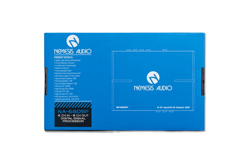 Nemesis Audio - NA-68DSP 6-Input / 8-Output High-Resolution Digital Signal Processor