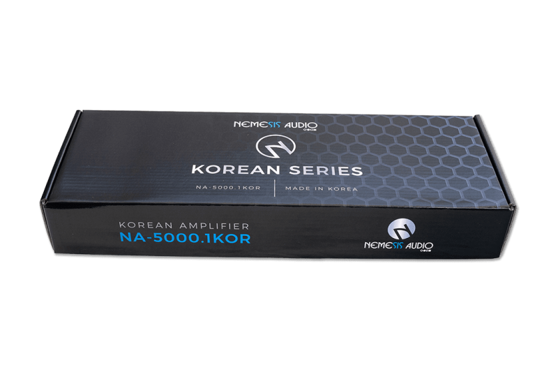 Nemesis Audio  - NA-5000.1KOR 5000W Max Korean-Made Mono Block Subwoofer Amplifier