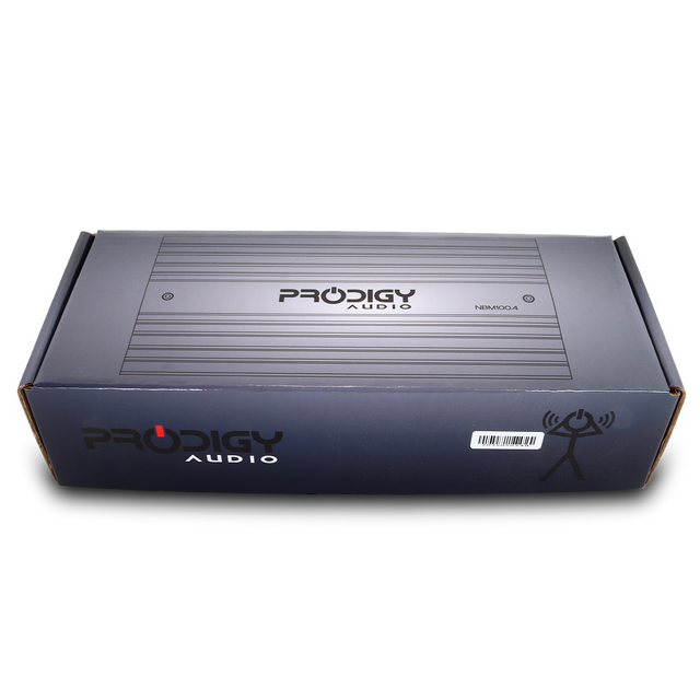 Prodigy Audio™ | NBM100.4 | 600 Watt | 4 Channel | Amplifier
