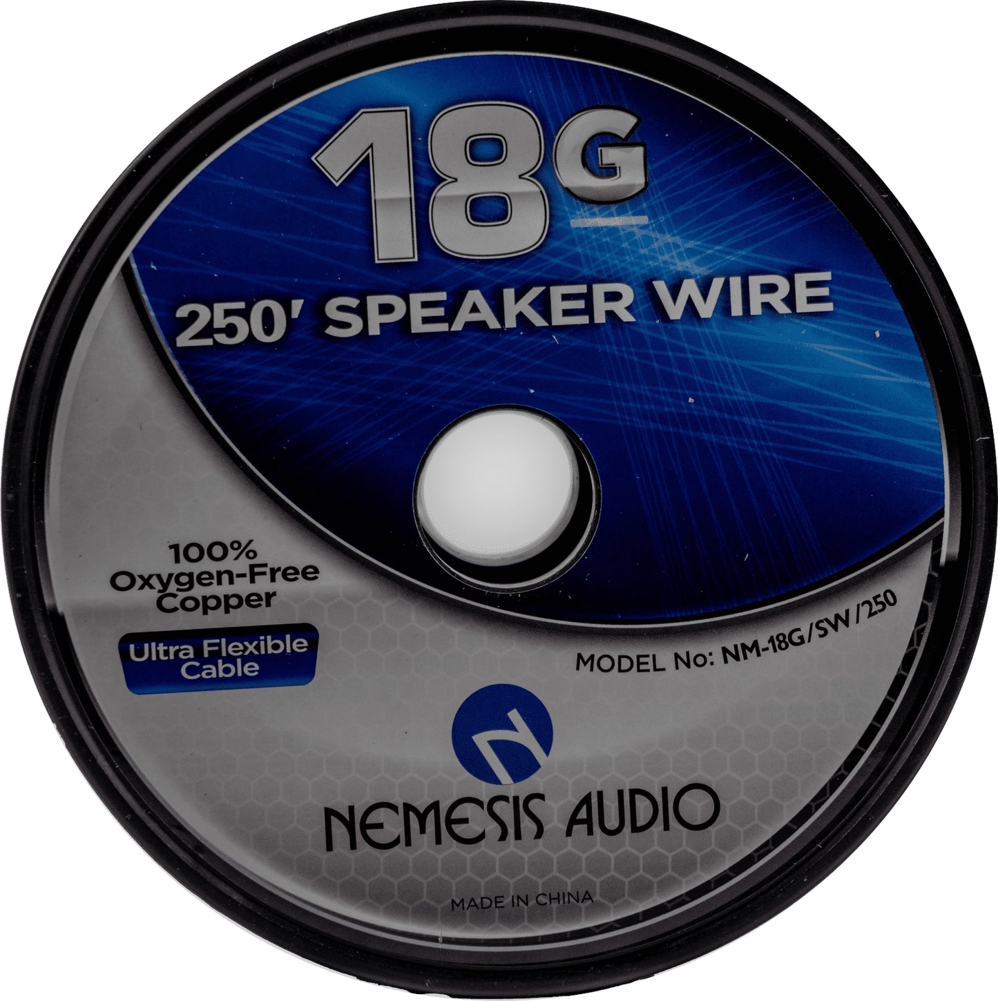 Nemesis Audio | NM-18G/SW/250 | 18 Gauge | Speaker Wire 250′