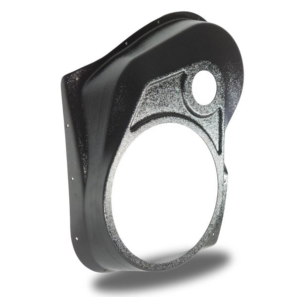 Custom Speaker Pods - 10″ + 3.5″ Front Door Speaker Pods for the 2010-2013 Chevrolet Silverado, GMC Sierra, 2010-2014 Chevrolet Avalanche, Tahoe, Suburban, GMC Yukon & Cadillac Escalade *UPPER HANDLE*