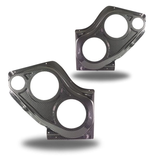Custom Speaker Pods - Dual 6.5″ + 3.5″ Front Door Speaker Pods for the 2000-2006 Chevrolet Avalanche, Tahoe, Suburban, Silverado, GMC Yukon, Sierra & Cadillac Escalade