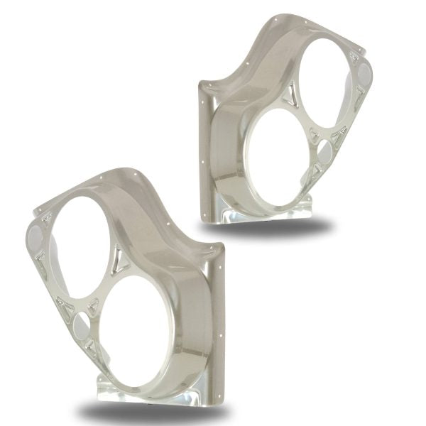 Custom Speaker Pods - Dual 8″ + Dual Tweeter Front Door Speaker Pods for the 2000-2006 Chevrolet Avalanche, Tahoe, Suburban, Silverado, GMC Yukon, Sierra & Cadillac Escalade