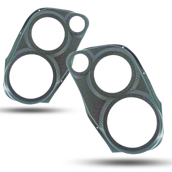 Custom Speaker Pods - 8″ and 6.5″ and 3.5″ Speaker Pods for the Front Door of a 07-09 GM Full Size Truck Upper Handle