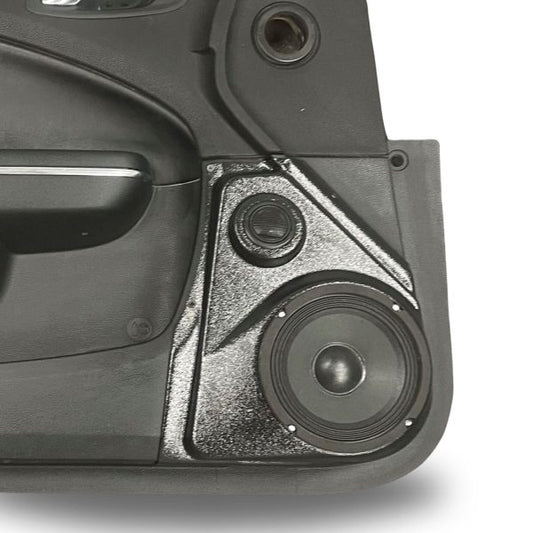 Pasgemaakte Luidsprekerpeule - 6.5″ en Tweeter-luidsprekerpeule vir die voordeur van 'n 11-23 Dodge Charger-Chrysler 300C 