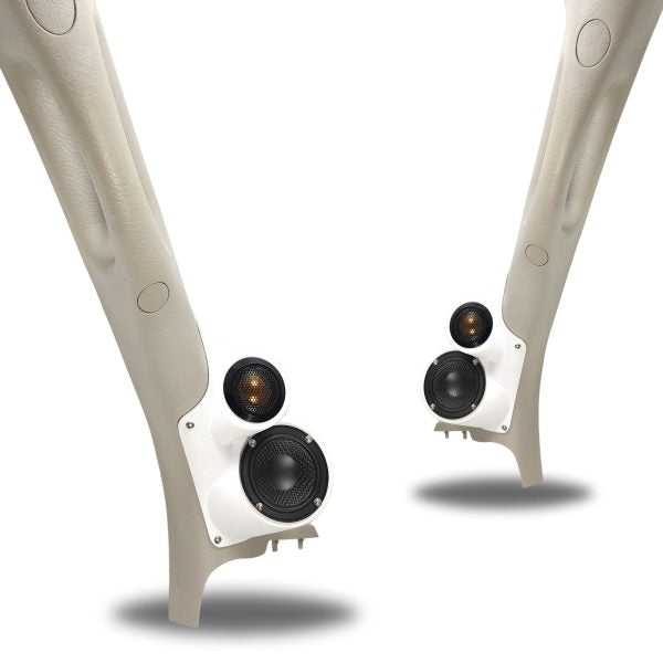 Custom Speaker Pods - 3.5″ and Tweeter Speaker Pods for the A-Pillar of a 02-08 Dodge Ram-Dodge Ram