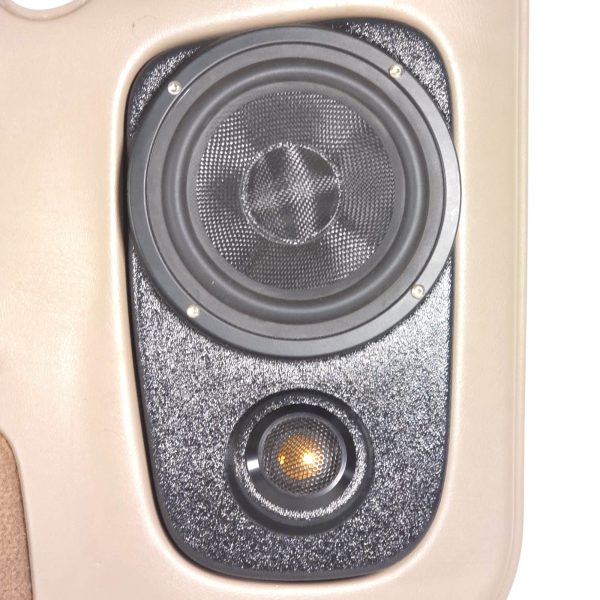 Custom Speaker Pods - Flangeless 6.5 + Tweeter Rear Door Speaker Pods for 2000-2006 Chevrolet Avalanche, Silverado, Tahoe, Suburban & GMC Yukon, Sierra & Cadillac Escalade