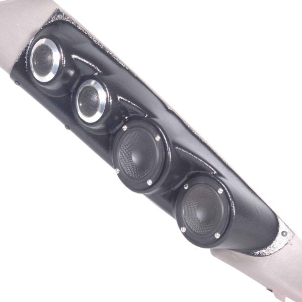 Custom Speaker Pods - Dual 3.5″ + Dual 2″ Large A-Pillar Speaker Pods for the for the 2000-2006 Chevrolet Avalanche, Tahoe, Suburban, Silverado, GMC Yukon, Sierra & Cadillac Escalade
