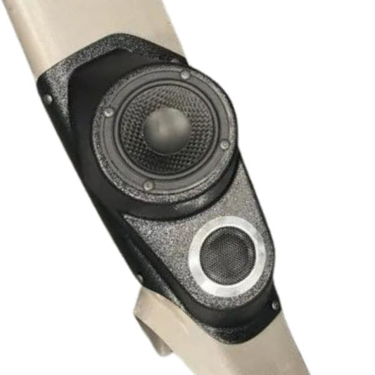 Pasgemaakte Luidsprekerpeule - 3.5″ + Tweeter A-pilaar Luidsprekerpeule vir die 2000-2006 Chevrolet Avalanche, Tahoe, Suburban, Silverado, GMC Yukon, Sierra &amp; Cadillac Escalade