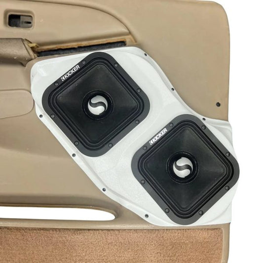 Custom Speaker Pods - Dual 7″ Front Door Speaker Pods for the 2000-2006 Chevrolet Avalanche, Tahoe, Suburban, Silverado, GMC Yukon, Sierra & Cadillac Escalade