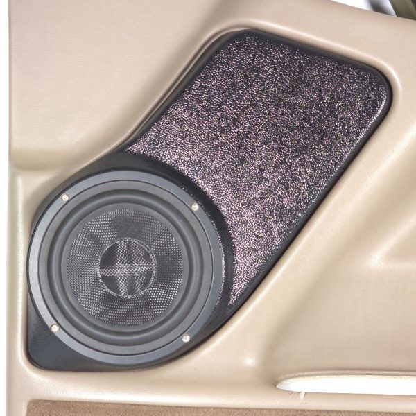 Custom Speaker Pods - Flangeless 6.5″ Front Door Speaker Pods for the 2000-2006 Chevrolet Avalanche, Tahoe, Suburban, Silverado, GMC Yukon, Sierra & Cadillac Escalade