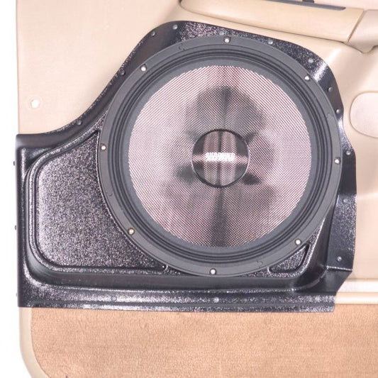 Custom Speaker Pods -  12″ Front Door Speaker Pods for the 2000-2006 Chevrolet Avalanche, Tahoe, Suburban, Silverado, GMC Yukon, Sierra & Cadillac Escalade