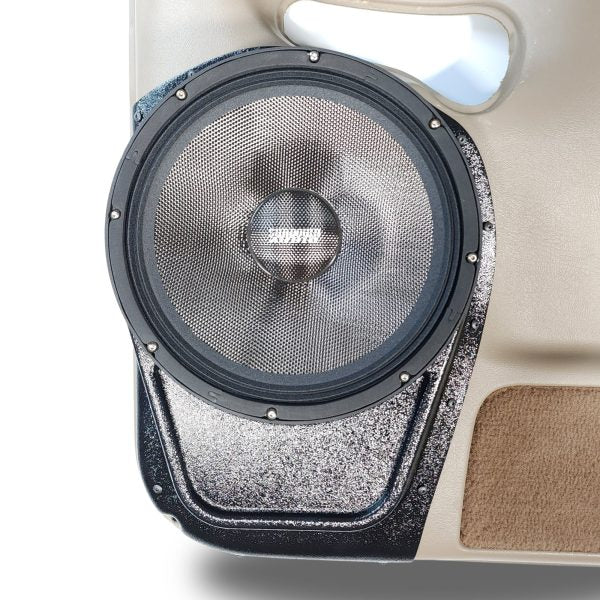 Custom Speaker Pods - 10″ Rear Door Speaker Pods for 2000-2006 Chevrolet Avalanche, Silverado, Tahoe, Suburban & GMC Yukon, Sierra & Cadillac Escalade