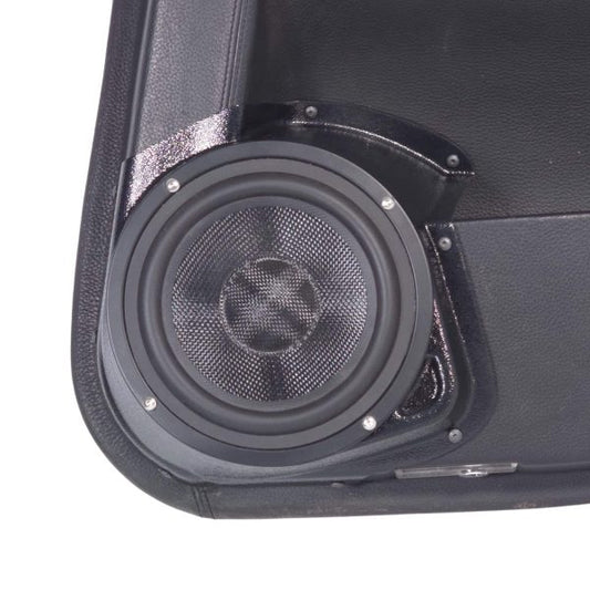 Custom Speaker Pods - 6.5″ Lower Rear Door Speaker Pods for the 2004-2007 BMW 5 Series