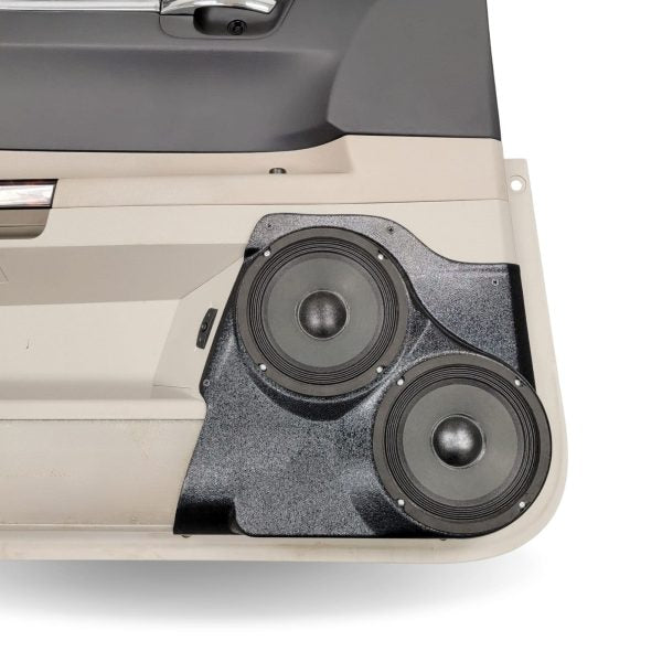 Pasgemaakte Luidsprekerpeule - Dubbele 6.5″ Luidsprekerpeule vir die Voordeur van 'n 05-07 Chrysler 300C 