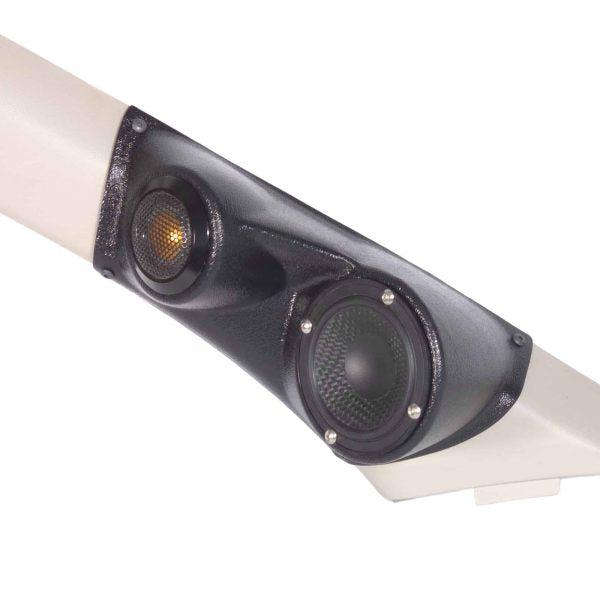 Pasgemaakte Luidsprekerpeule - 3.5″ + 2″ Onderste A-pilaar Luidsprekerpeule vir die 2006-2012 Ford Fusion
