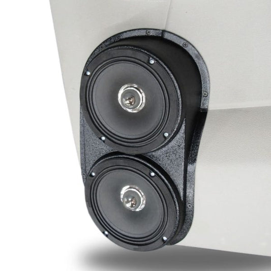 Custom Speaker Pods - Dual 6.5″ Speaker Pods for the Rear Door of a 07-14 GM Full Size Truck Upper Handle