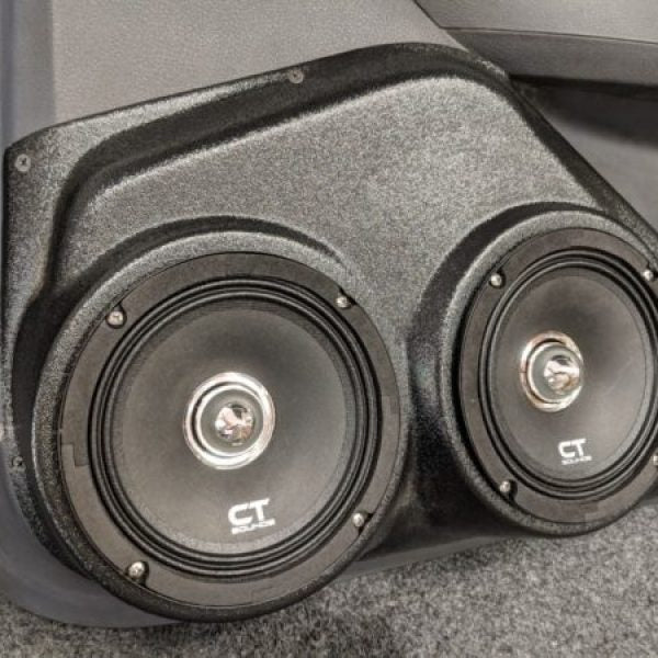Custom Speaker Pods - Dual 6.5″ Front Door Speaker Pods for the 2008-2010 Dodge Charger & 2005-2008 Dodge Magnum