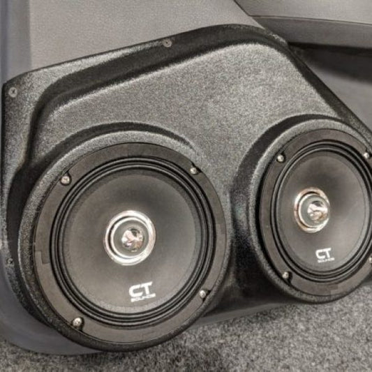 Custom Speaker Pods - Dual 6.5″ Front Door Speaker Pods for the 2008-2010 Dodge Charger & 2005-2008 Dodge Magnum