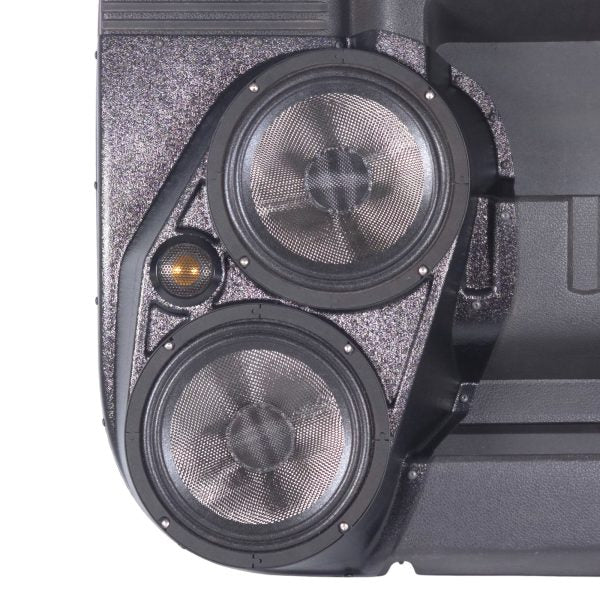 Custom Speaker Pods - Dual 8″ + 2″ Front Door Speaker Pods for the 2008-2016 Ford F-250/F-350/F-450/F-550 Super Duty