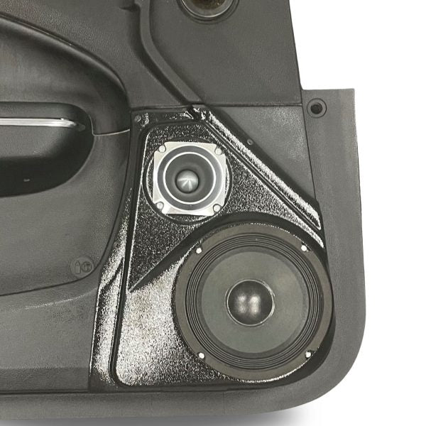 Custom Speaker Pods - 6.5″ and 3.5″ Speaker Pods for the Front Door of a 11-23 Dodge Charger-Chrysler 300C