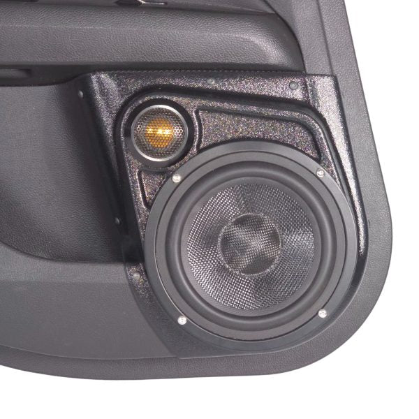 Pasgemaakte Luidsprekerpeule - 6.5″ + 2″ Agterdeurluidsprekerpeule vir die 2013-2020 Ford Fusion 