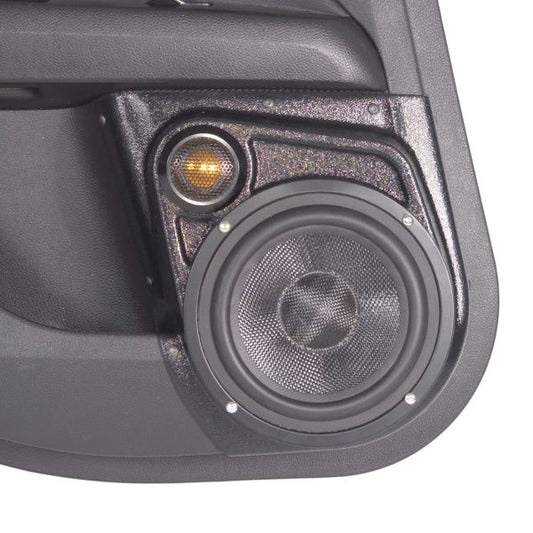 Pasgemaakte Luidsprekerpeule - 6.5″ + 2″ Agterdeurluidsprekerpeule vir die 2013-2020 Ford Fusion 