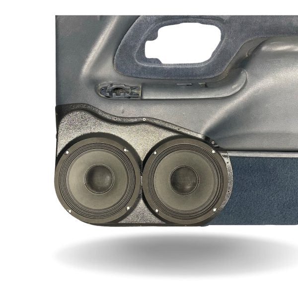 Custom Speaker Pods - Dual 8″ Speaker Pods for the Front Door of a 95-99 GM Full Size Truck