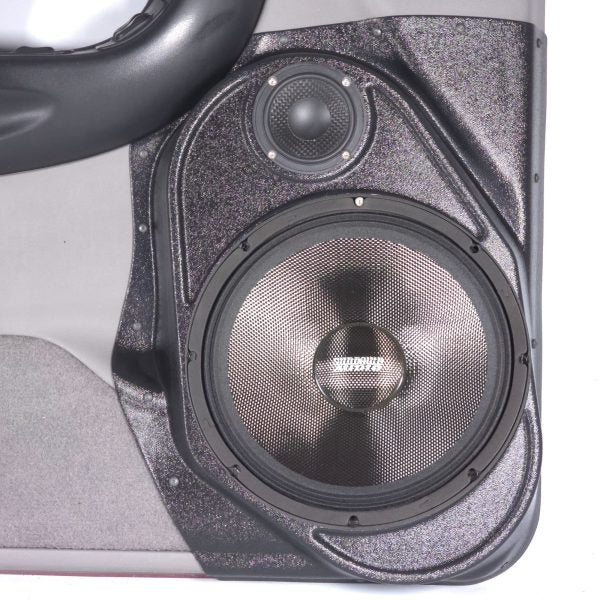 Custom Speaker Pods - 10″ + 3.5″ Front Door Speaker Pods for the 1998-2012 Ford Ranger