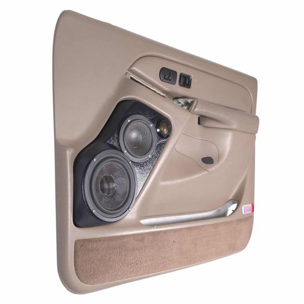 Custom Speaker Pods - Flangeless 6.5″ and 4″ + Tweeter Front Door Speaker Pods for the 2000-2006 Chevrolet Avalanche, Tahoe, Suburban, Silverado, GMC Yukon, Sierra & Cadillac Escalade