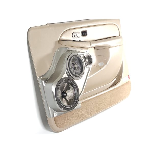 Custom Speaker Pods - 8″ + 6.5″ + 3.5″ Front Door Speaker Pods for the 2000-2006 Chevrolet Avalanche, Tahoe, Suburban, Silverado, GMC Yukon, Sierra & Cadillac Escalade